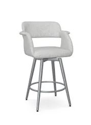Amisco - Sorrento Grey Bar Stool image