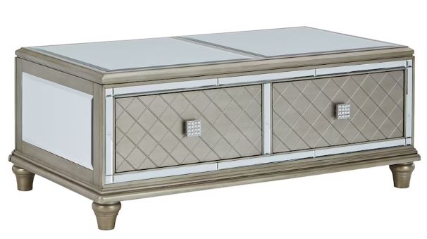 Chevanna- Cocktail Table w/ Storage - T942-1 image