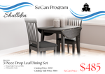 Shullden - Drop Leaf Dining Set image 1