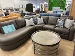 Flex - 3 Pc Sectional, LHF Bumper, Corner Curve, RHF Power Loveseat image 1